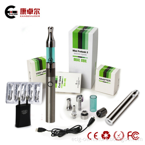 E Cigarette Dual Coil Rebuildable Mini Protank 2 Clearomizer